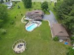 Overhead view of Riviera Retreat using Drone Photography 